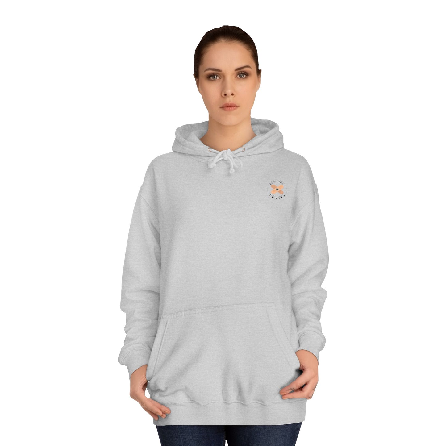 Colorful Unisex College Hoodie, Trendy Casualwear, College Apparel for Students, Unique Graphic Hoodie, Perfect for Gifts