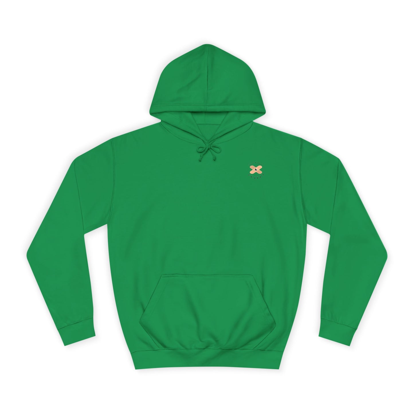 Colorful Unisex College Hoodie, Trendy Casualwear, College Apparel for Students, Unique Graphic Hoodie, Perfect for Gifts