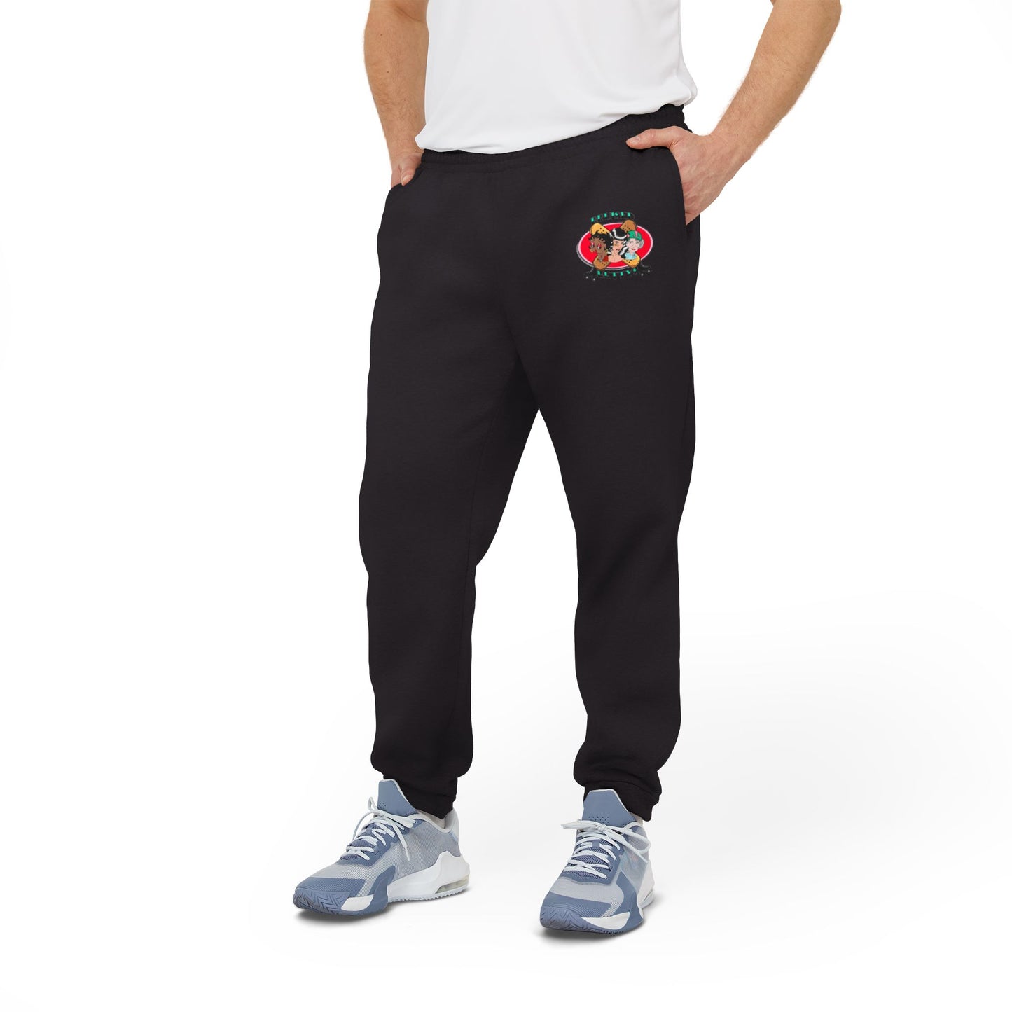 Adidas Unisex Fleece Joggers, Cozy Athletic Pants, Casual Streetwear, Gift for Active People, Loungewear Essentials