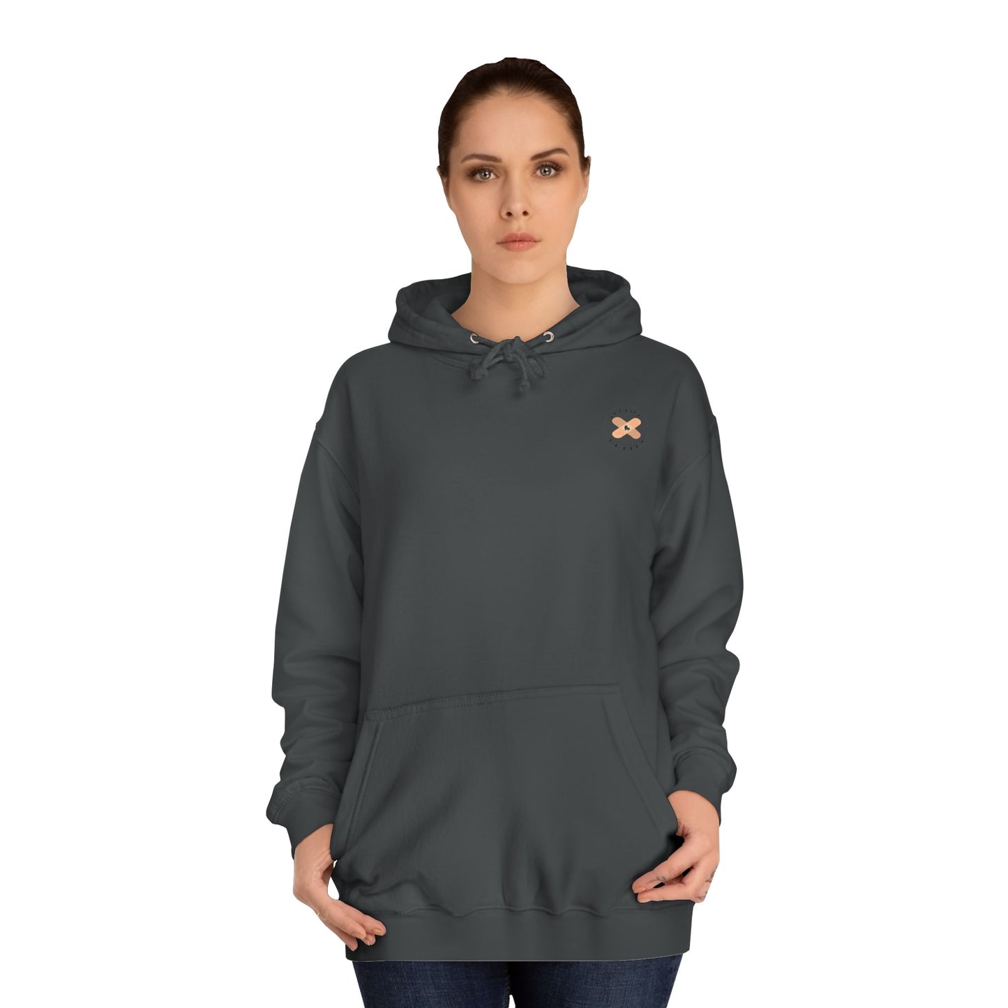 Colorful Unisex College Hoodie, Trendy Casualwear, College Apparel for Students, Unique Graphic Hoodie, Perfect for Gifts