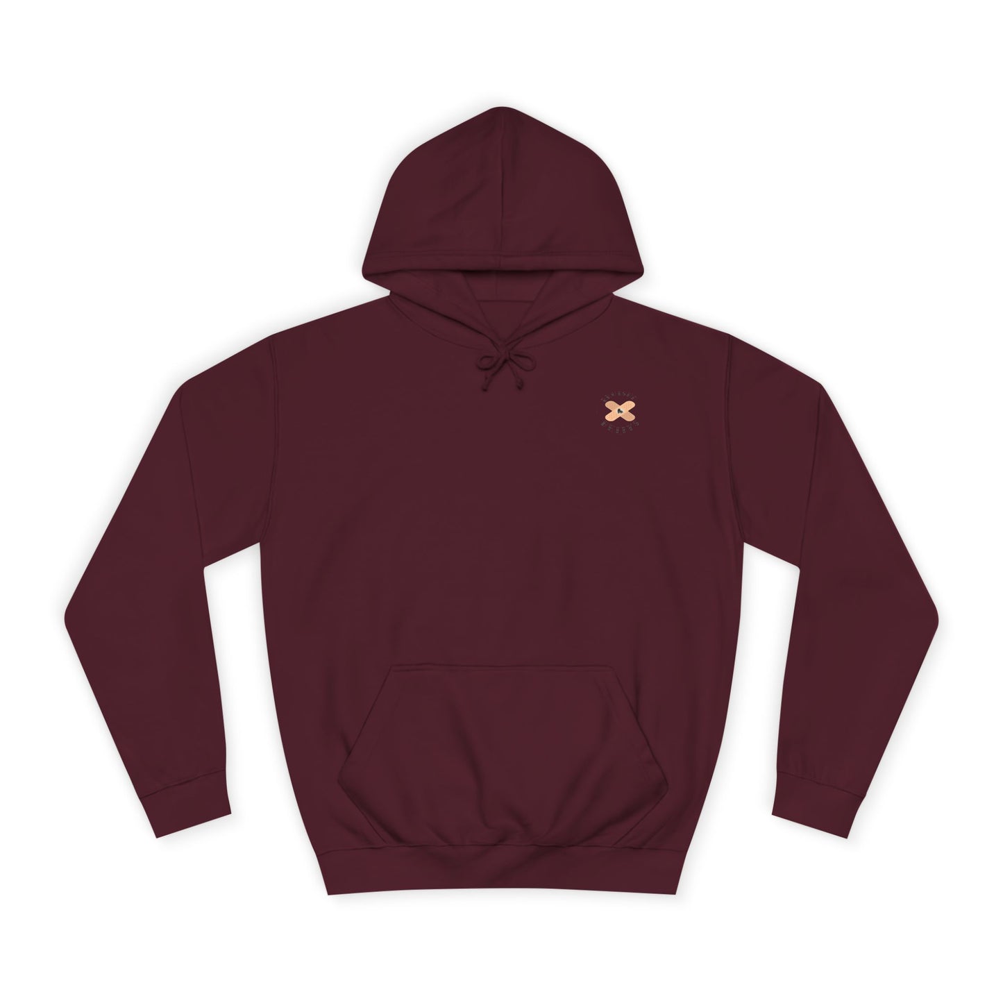 Colorful Unisex College Hoodie, Trendy Casualwear, College Apparel for Students, Unique Graphic Hoodie, Perfect for Gifts