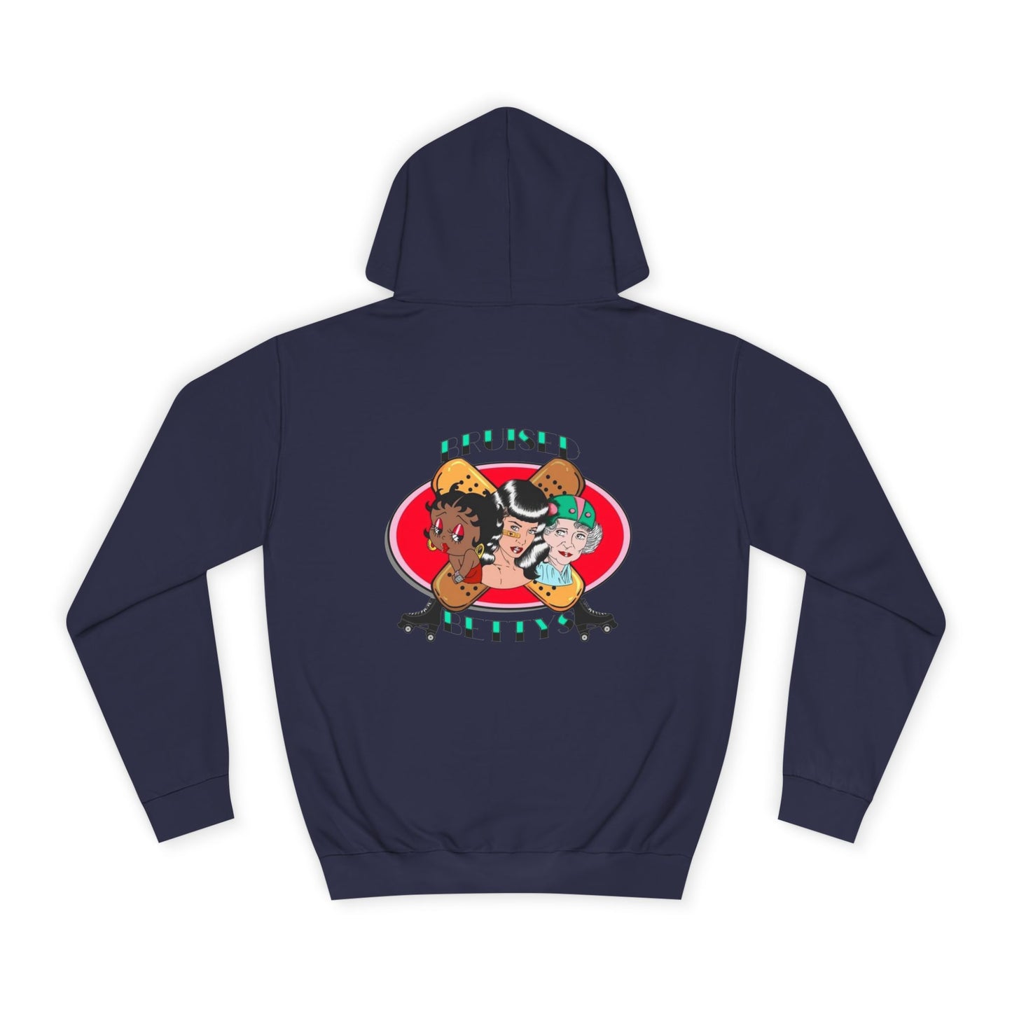Colorful Unisex College Hoodie, Trendy Casualwear, College Apparel for Students, Unique Graphic Hoodie, Perfect for Gifts
