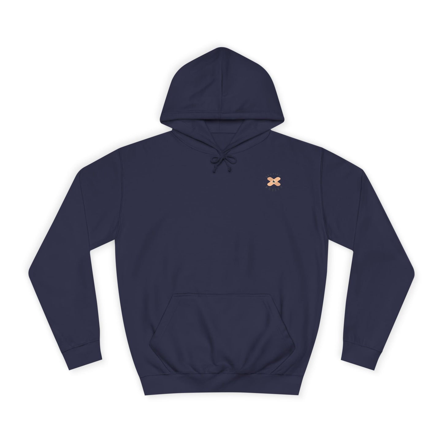 Colorful Unisex College Hoodie, Trendy Casualwear, College Apparel for Students, Unique Graphic Hoodie, Perfect for Gifts