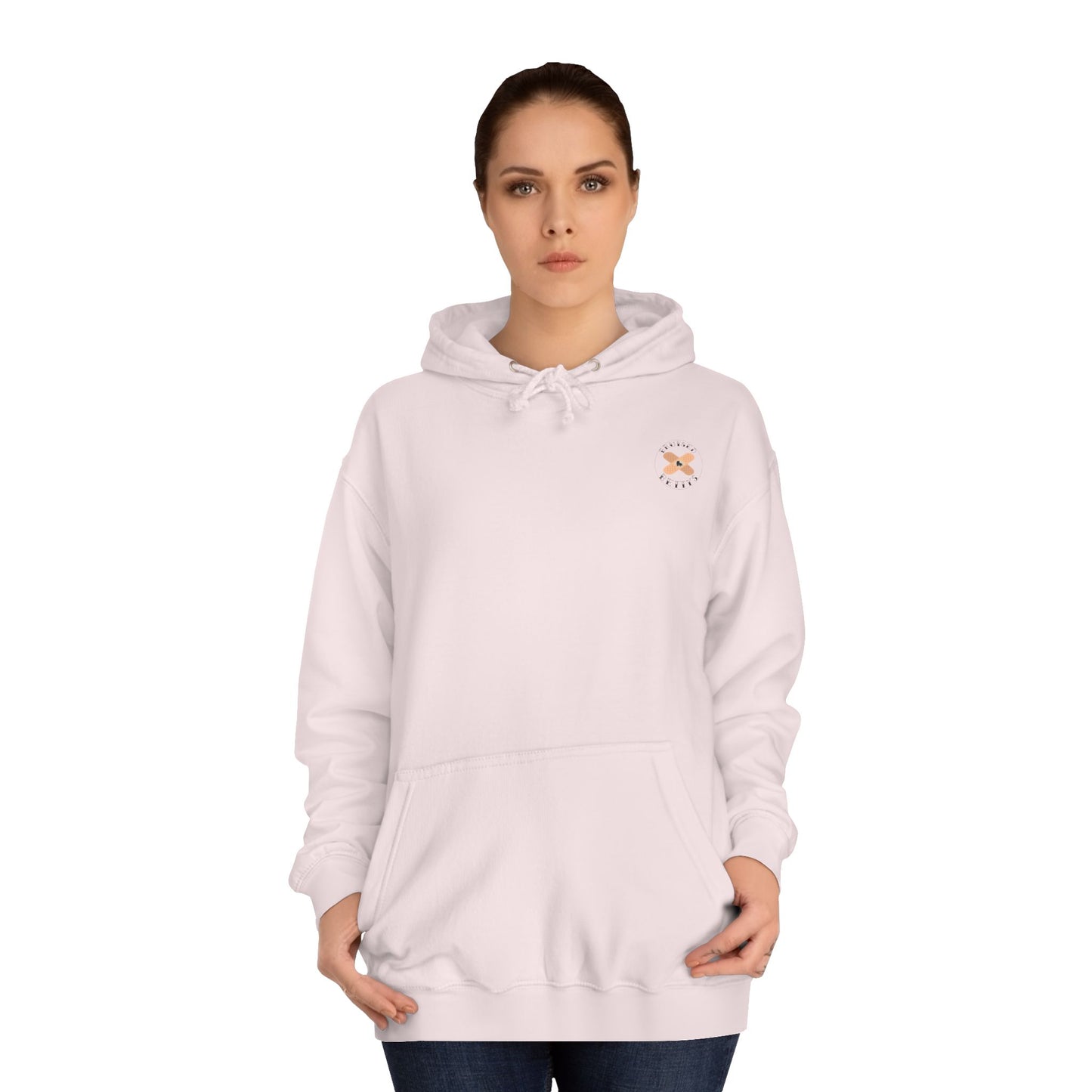 Colorful Unisex College Hoodie, Trendy Casualwear, College Apparel for Students, Unique Graphic Hoodie, Perfect for Gifts