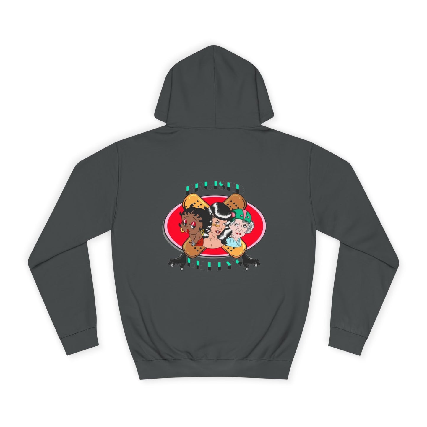Colorful Unisex College Hoodie, Trendy Casualwear, College Apparel for Students, Unique Graphic Hoodie, Perfect for Gifts