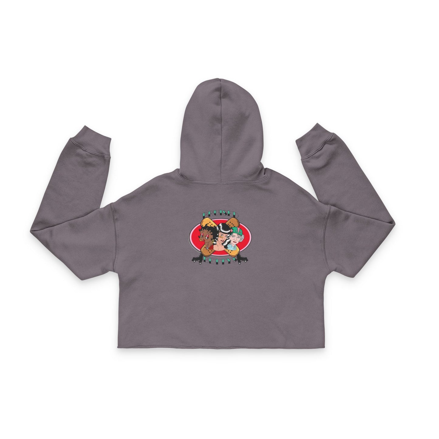 Stylish Women's Cropped Hoodie, Trendy Activewear, Perfect for Casual Outfits, Gift for Her, Comfortable Streetwear