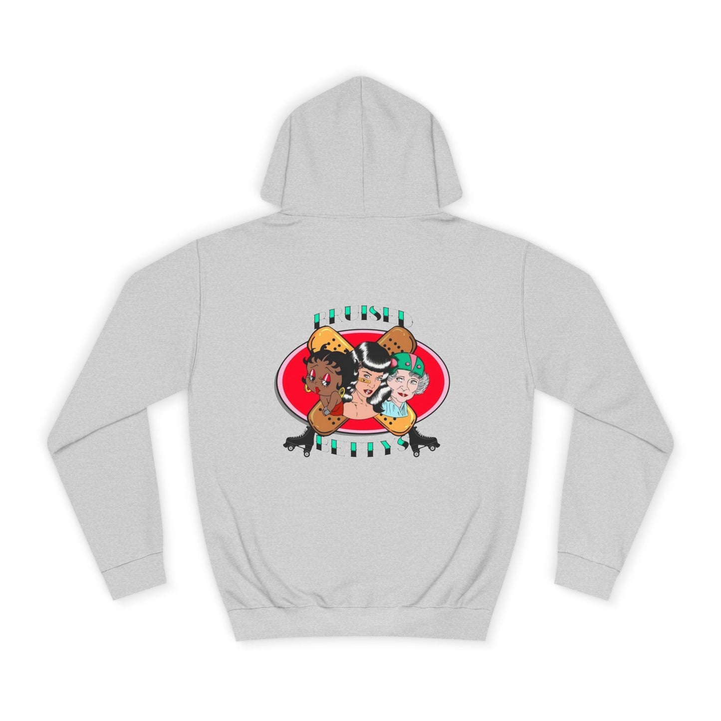 Colorful Unisex College Hoodie, Trendy Casualwear, College Apparel for Students, Unique Graphic Hoodie, Perfect for Gifts