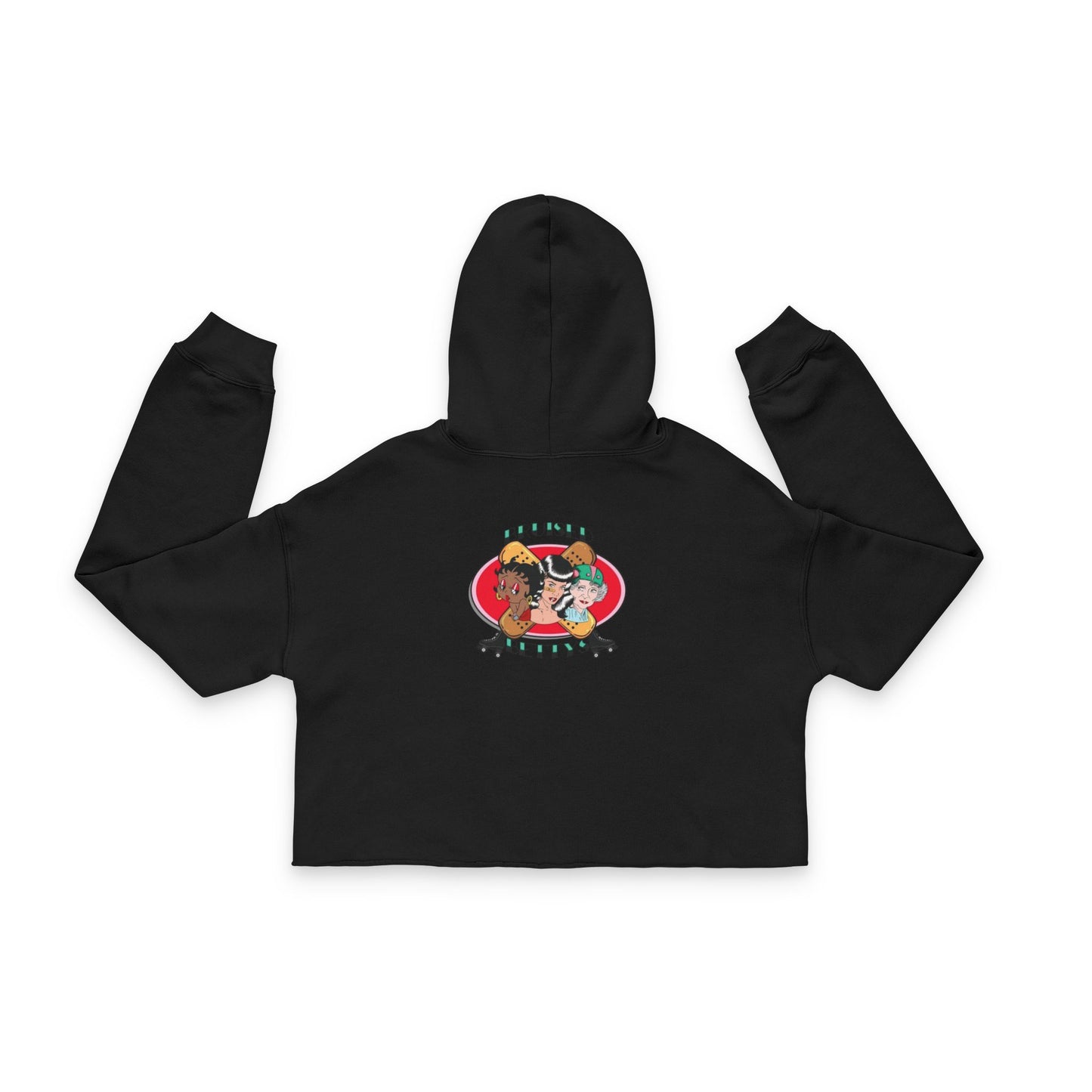 Stylish Women's Cropped Hoodie, Trendy Activewear, Perfect for Casual Outfits, Gift for Her, Comfortable Streetwear