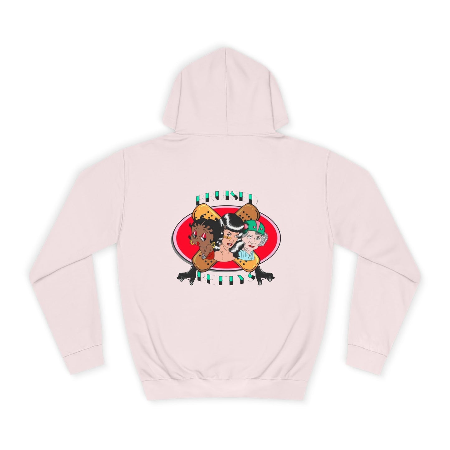 Colorful Unisex College Hoodie, Trendy Casualwear, College Apparel for Students, Unique Graphic Hoodie, Perfect for Gifts
