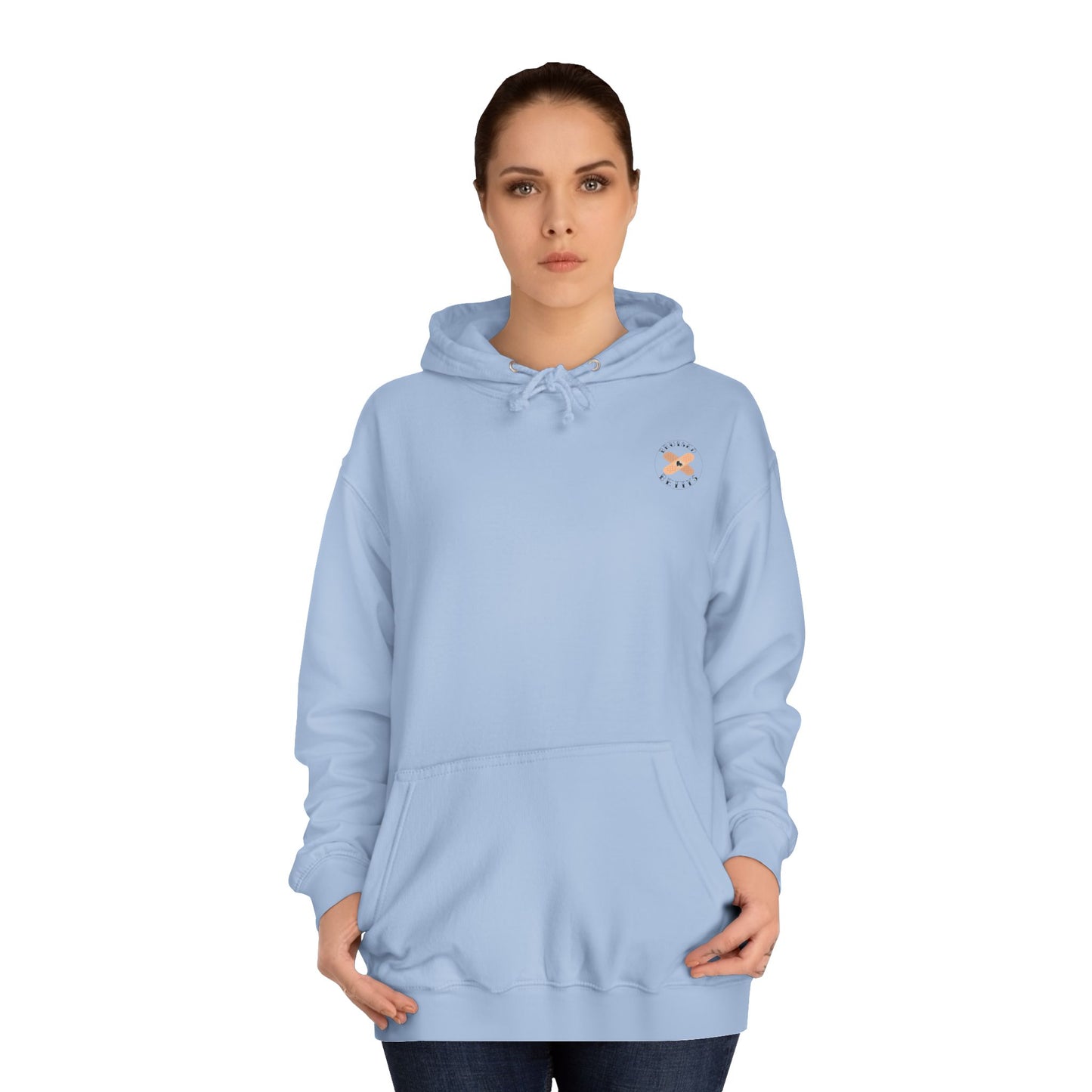 Colorful Unisex College Hoodie, Trendy Casualwear, College Apparel for Students, Unique Graphic Hoodie, Perfect for Gifts
