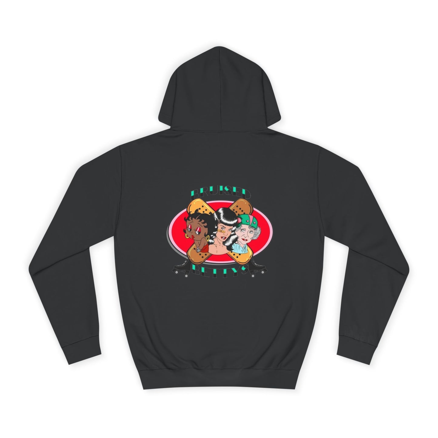 Colorful Unisex College Hoodie, Trendy Casualwear, College Apparel for Students, Unique Graphic Hoodie, Perfect for Gifts