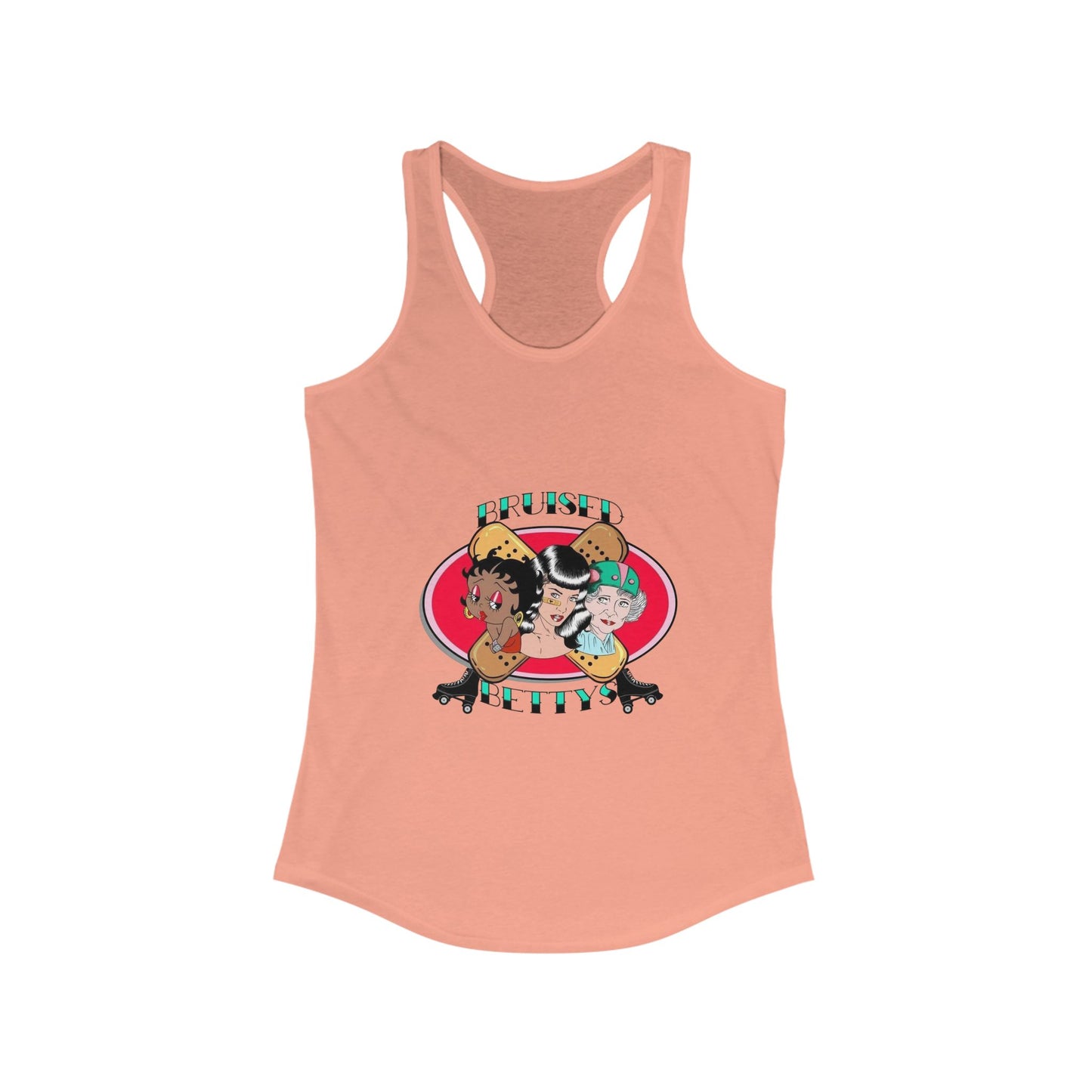 Fun Graphic Tank Top - Perfect for Summer, Beach Days, Workout, Casual Outings, Gifts for Her, Trendy Racerback