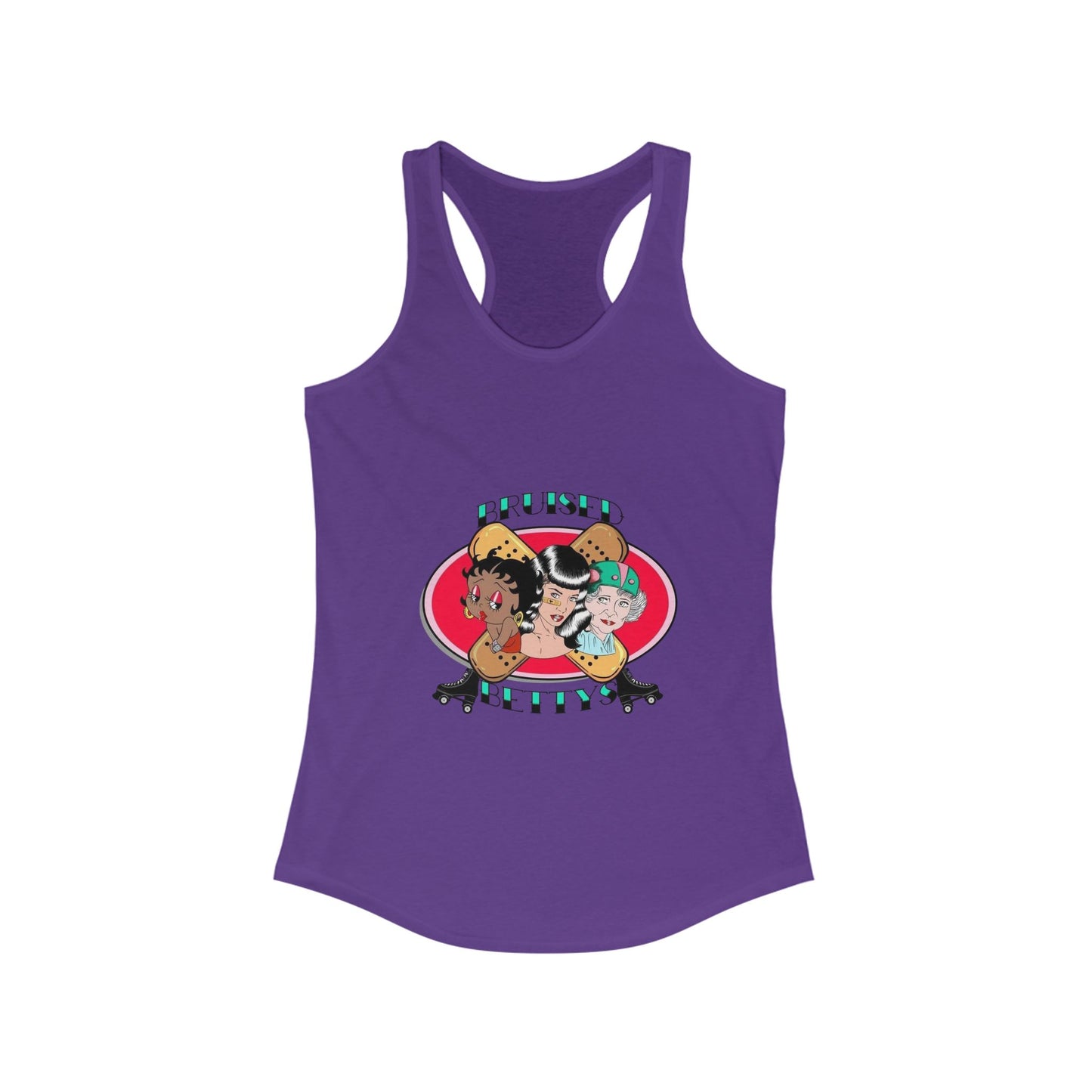 Fun Graphic Tank Top - Perfect for Summer, Beach Days, Workout, Casual Outings, Gifts for Her, Trendy Racerback