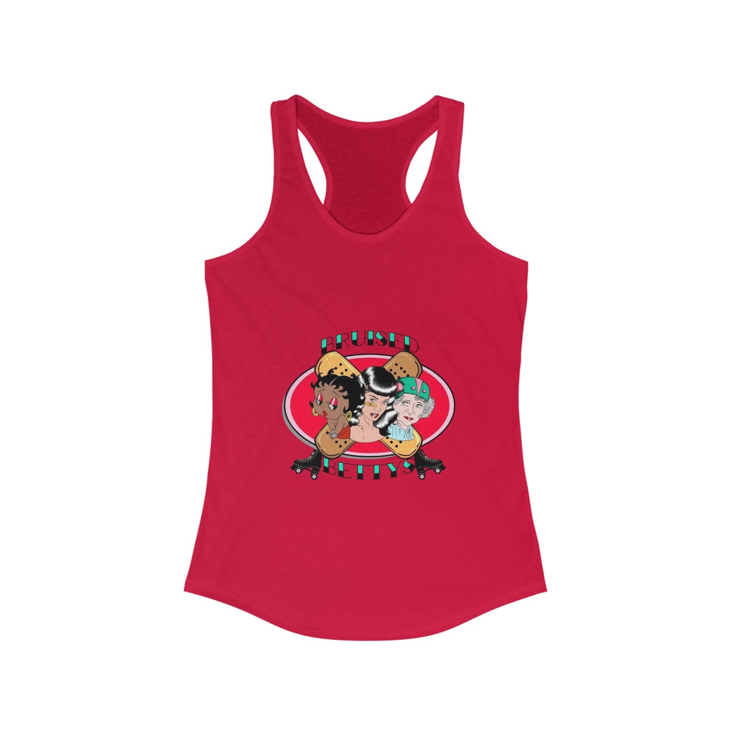 Fun Graphic Tank Top - Perfect for Summer, Beach Days, Workout, Casual Outings, Gifts for Her, Trendy Racerback