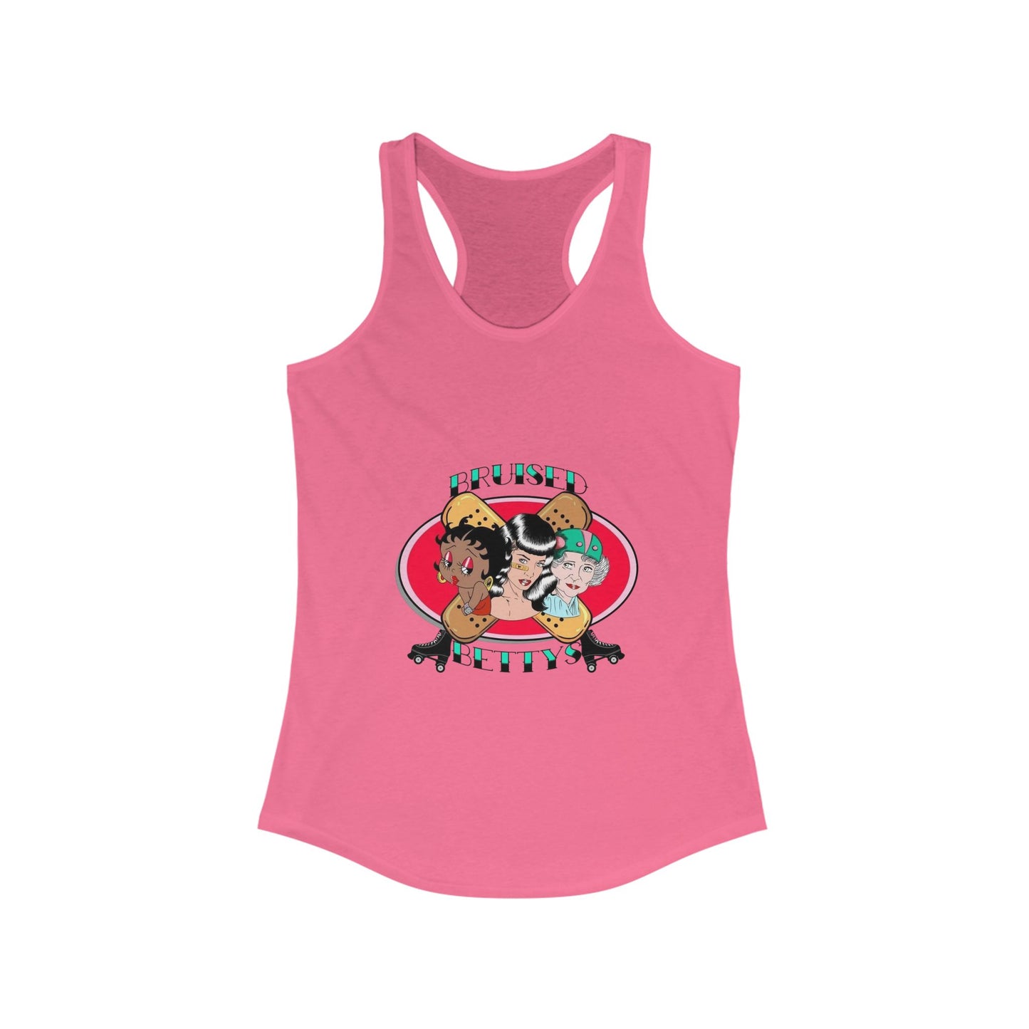 Fun Graphic Tank Top - Perfect for Summer, Beach Days, Workout, Casual Outings, Gifts for Her, Trendy Racerback