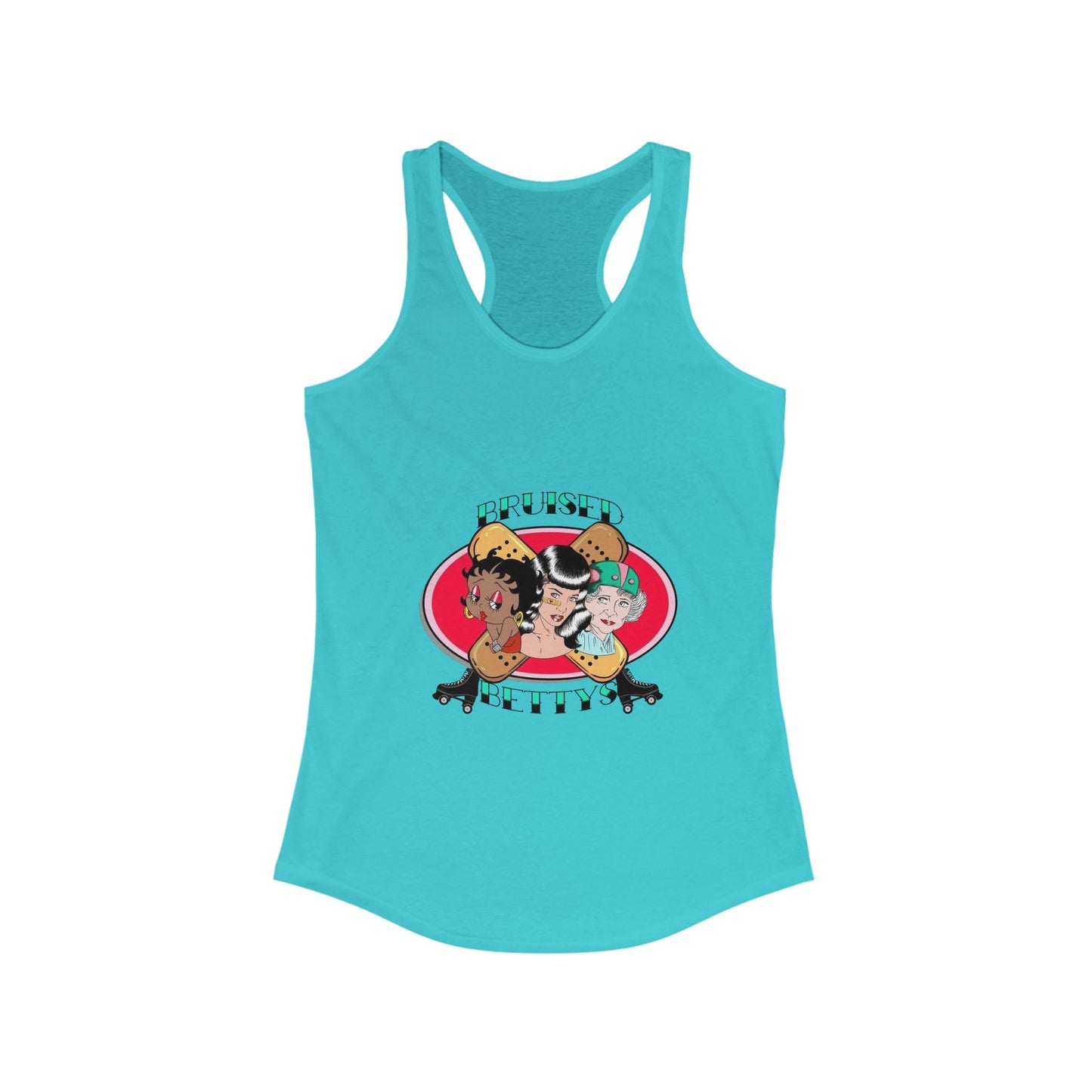 Fun Graphic Tank Top - Perfect for Summer, Beach Days, Workout, Casual Outings, Gifts for Her, Trendy Racerback