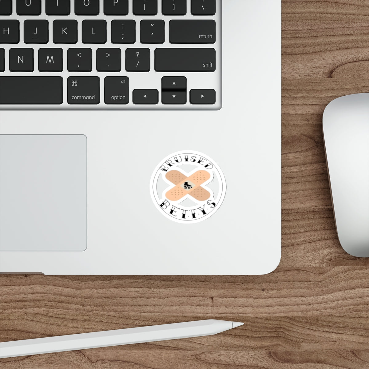 Bruised Bettys Die-Cut Stickers | Fun Roller Skate Decor, Laptop Stickers, Gift for Skaters, Unique Bumper Stickers, Cute Accessories