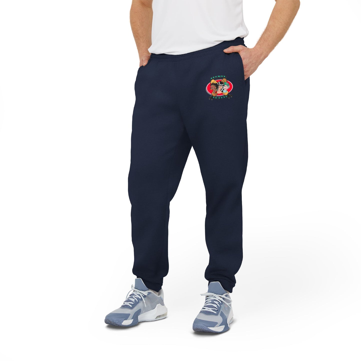 Adidas Unisex Fleece Joggers, Cozy Athletic Pants, Casual Streetwear, Gift for Active People, Loungewear Essentials