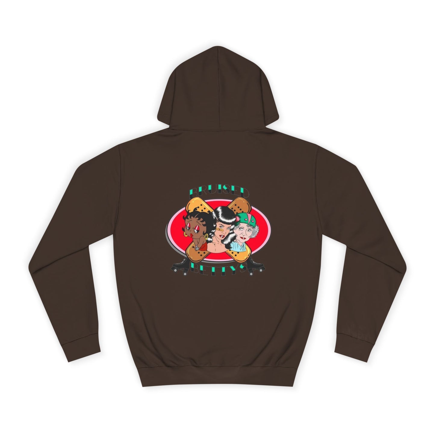 Colorful Unisex College Hoodie, Trendy Casualwear, College Apparel for Students, Unique Graphic Hoodie, Perfect for Gifts