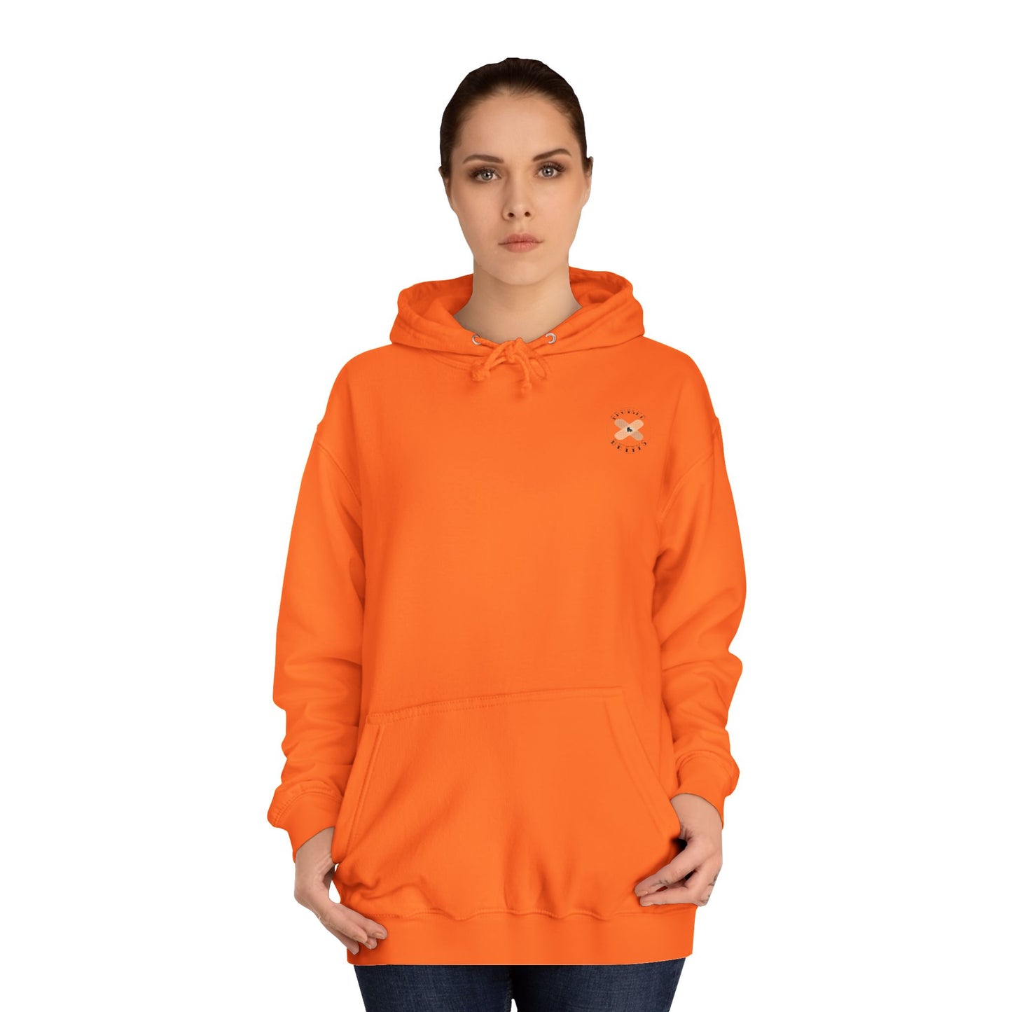 Colorful Unisex College Hoodie, Trendy Casualwear, College Apparel for Students, Unique Graphic Hoodie, Perfect for Gifts