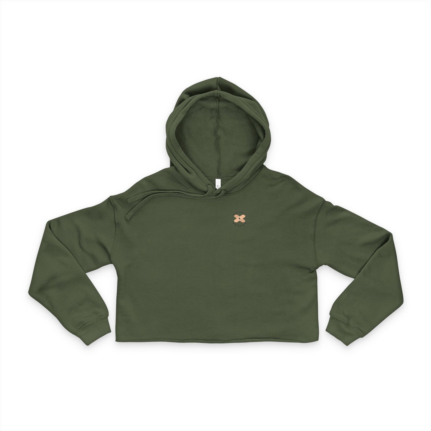 Stylish Women's Cropped Hoodie, Trendy Activewear, Perfect for Casual Outfits, Gift for Her, Comfortable Streetwear