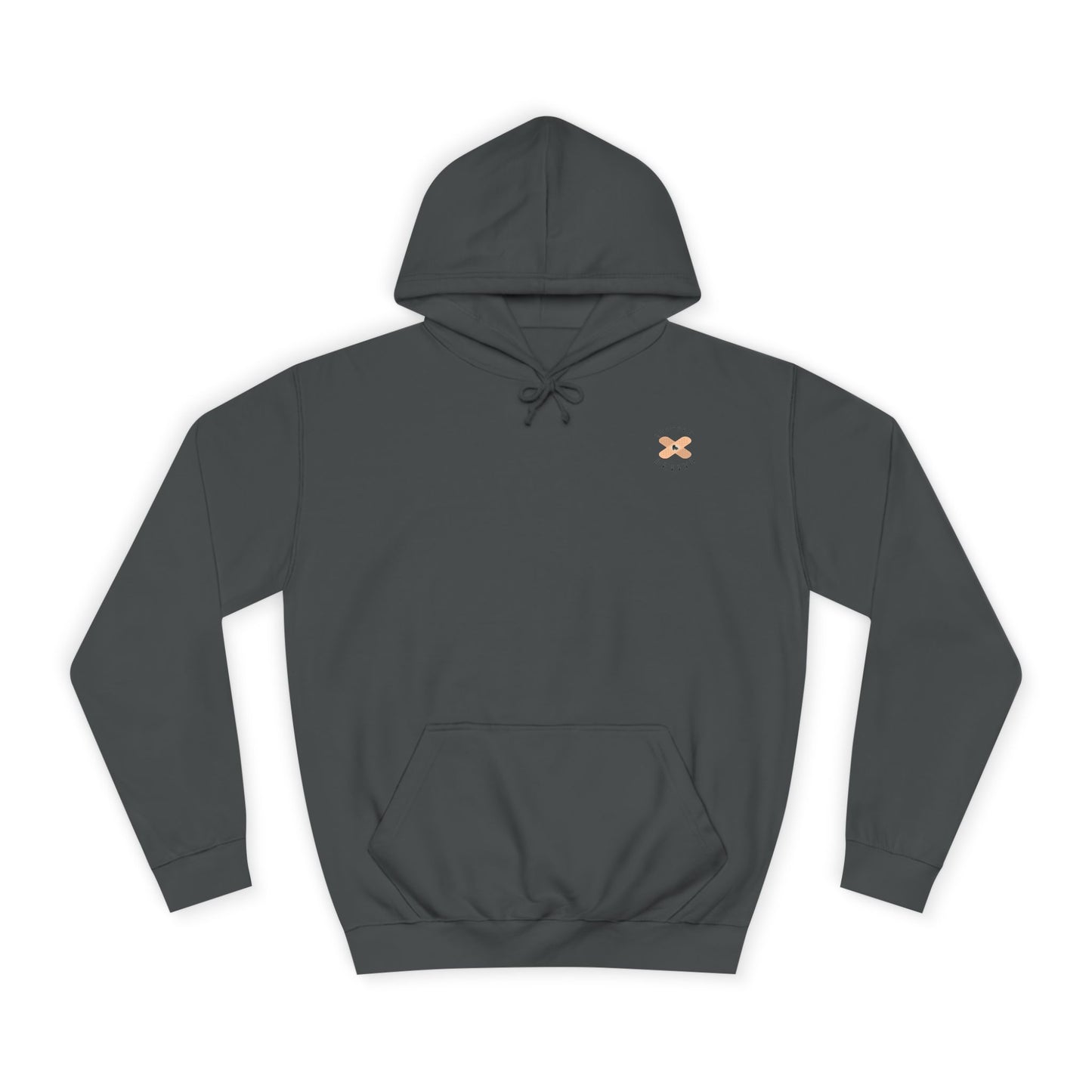 Colorful Unisex College Hoodie, Trendy Casualwear, College Apparel for Students, Unique Graphic Hoodie, Perfect for Gifts