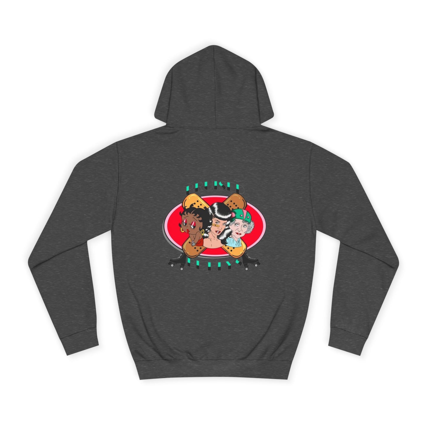 Colorful Unisex College Hoodie, Trendy Casualwear, College Apparel for Students, Unique Graphic Hoodie, Perfect for Gifts