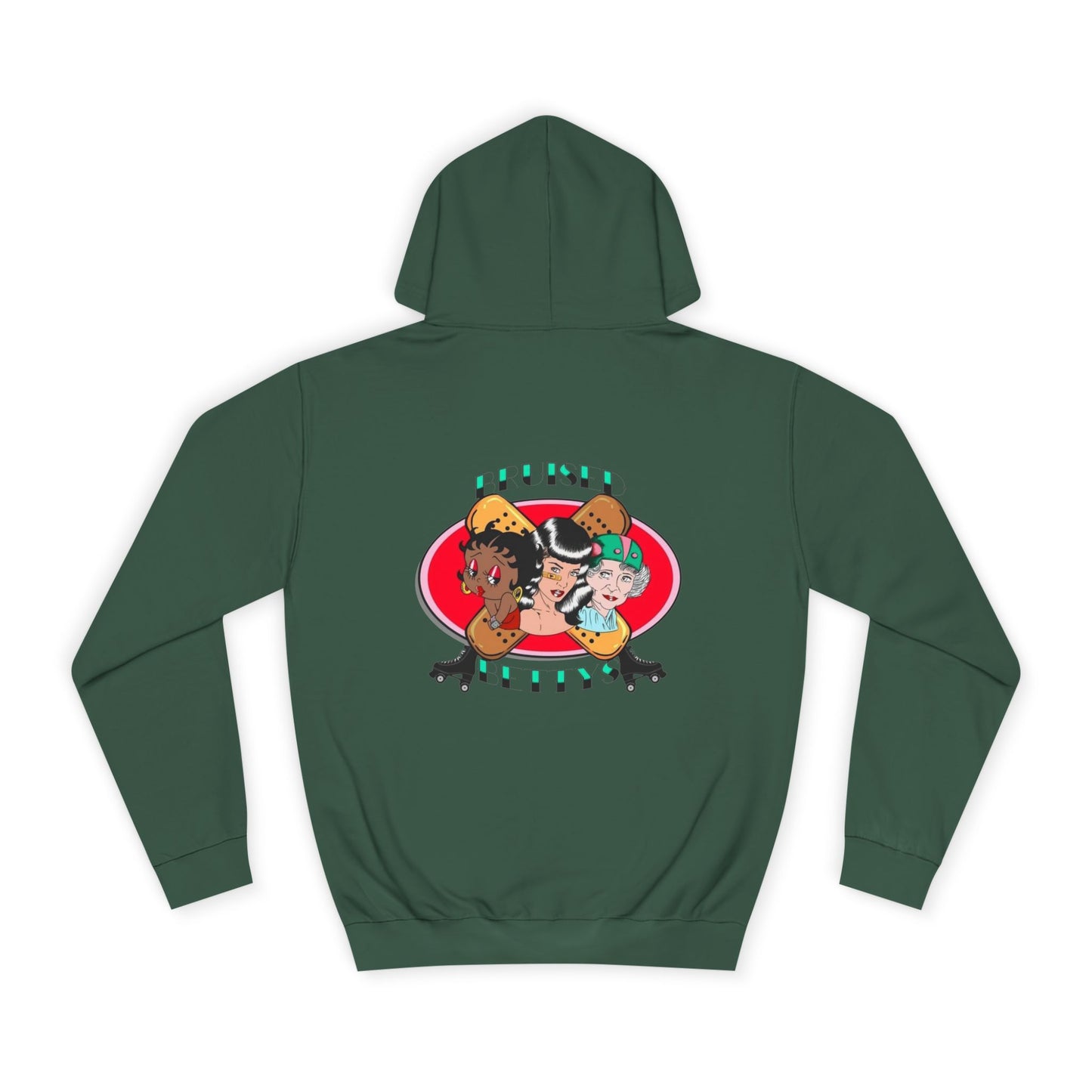Colorful Unisex College Hoodie, Trendy Casualwear, College Apparel for Students, Unique Graphic Hoodie, Perfect for Gifts