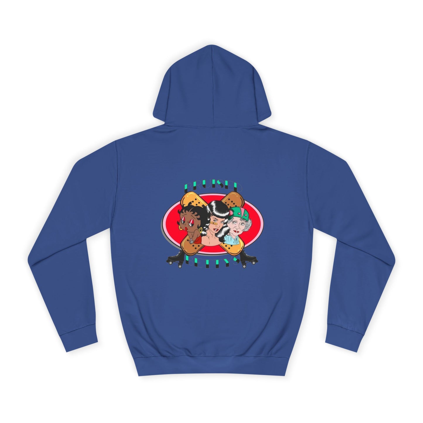 Colorful Unisex College Hoodie, Trendy Casualwear, College Apparel for Students, Unique Graphic Hoodie, Perfect for Gifts