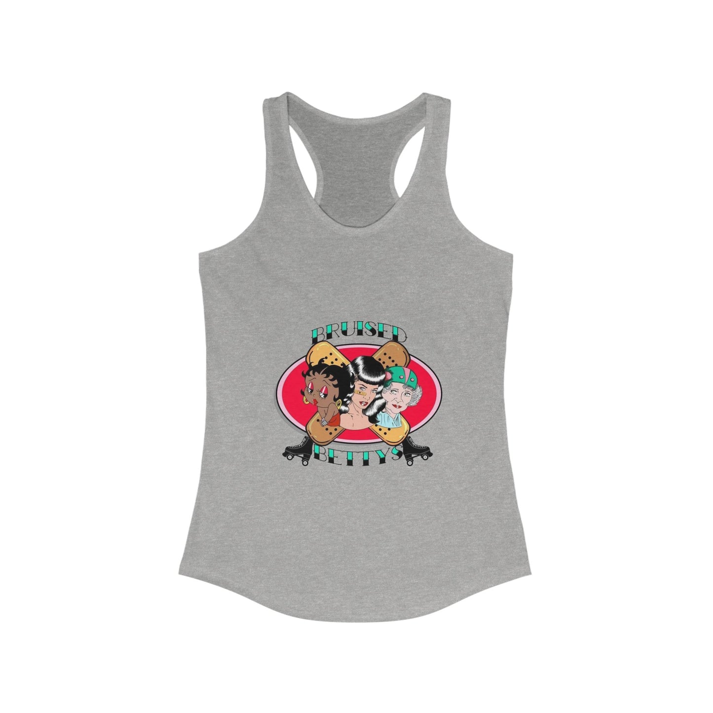 Fun Graphic Tank Top - Perfect for Summer, Beach Days, Workout, Casual Outings, Gifts for Her, Trendy Racerback