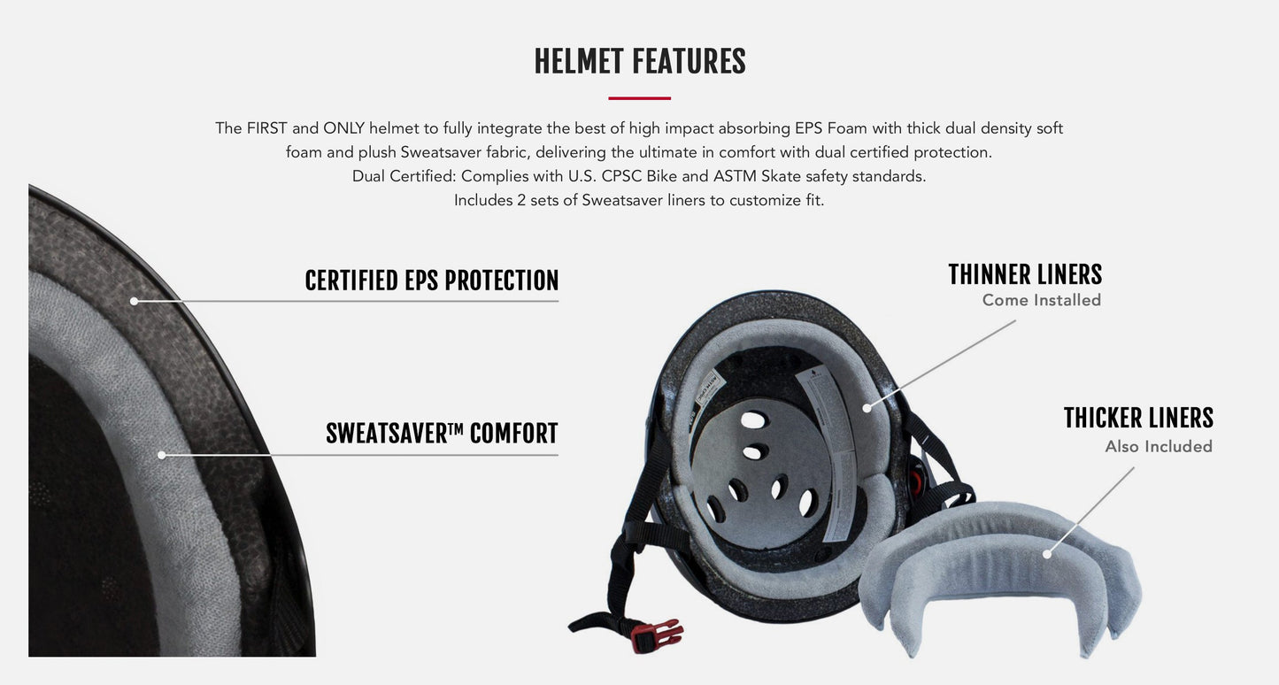 The Certified Sweatsaver Helmet