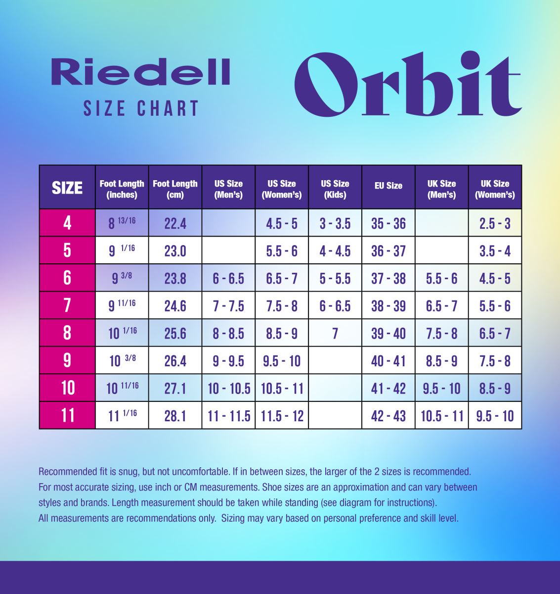 Riedell Orbit Skates
