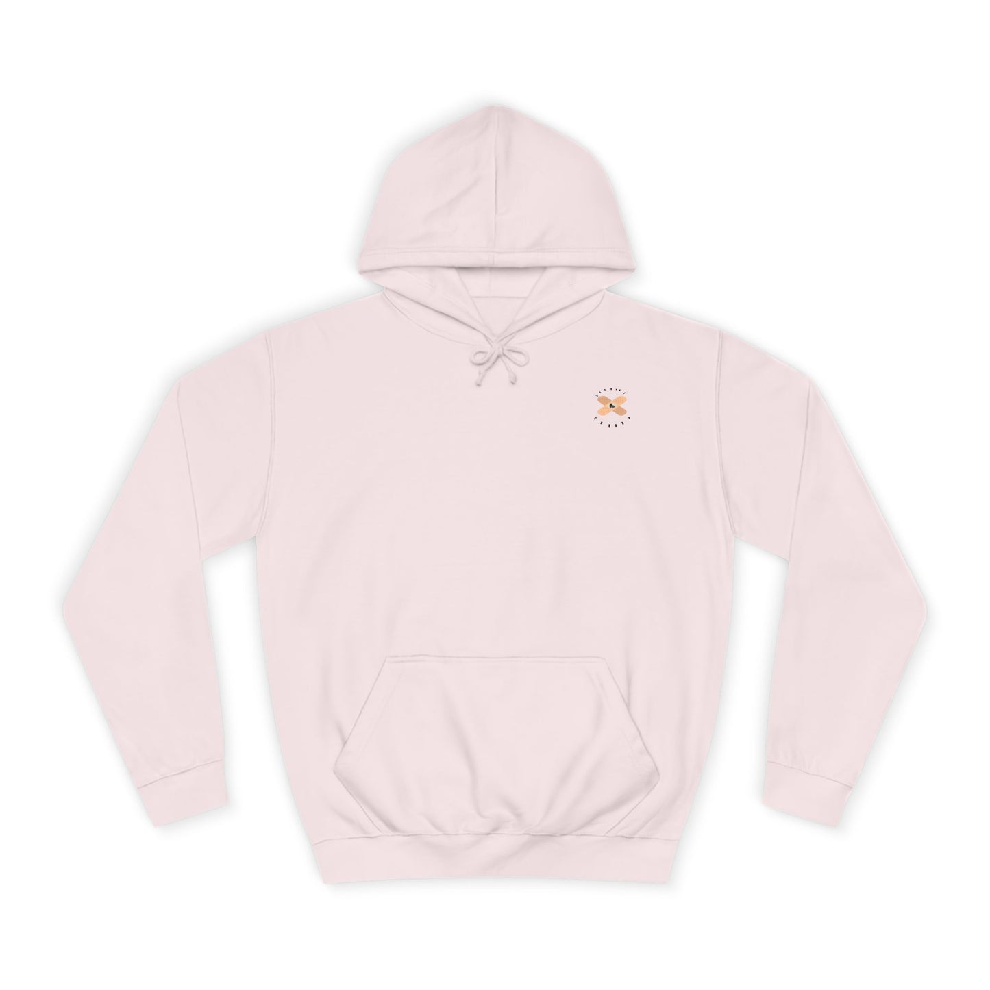 Colorful Unisex College Hoodie, Trendy Casualwear, College Apparel for Students, Unique Graphic Hoodie, Perfect for Gifts
