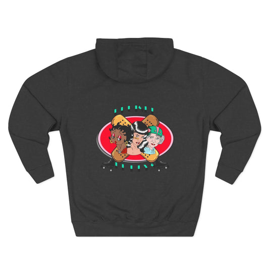 Trendy Graphic Hoodie, Fun Illustration Apparel, Unique Streetwear, Cozy Fall Fashion, Gift for Friends