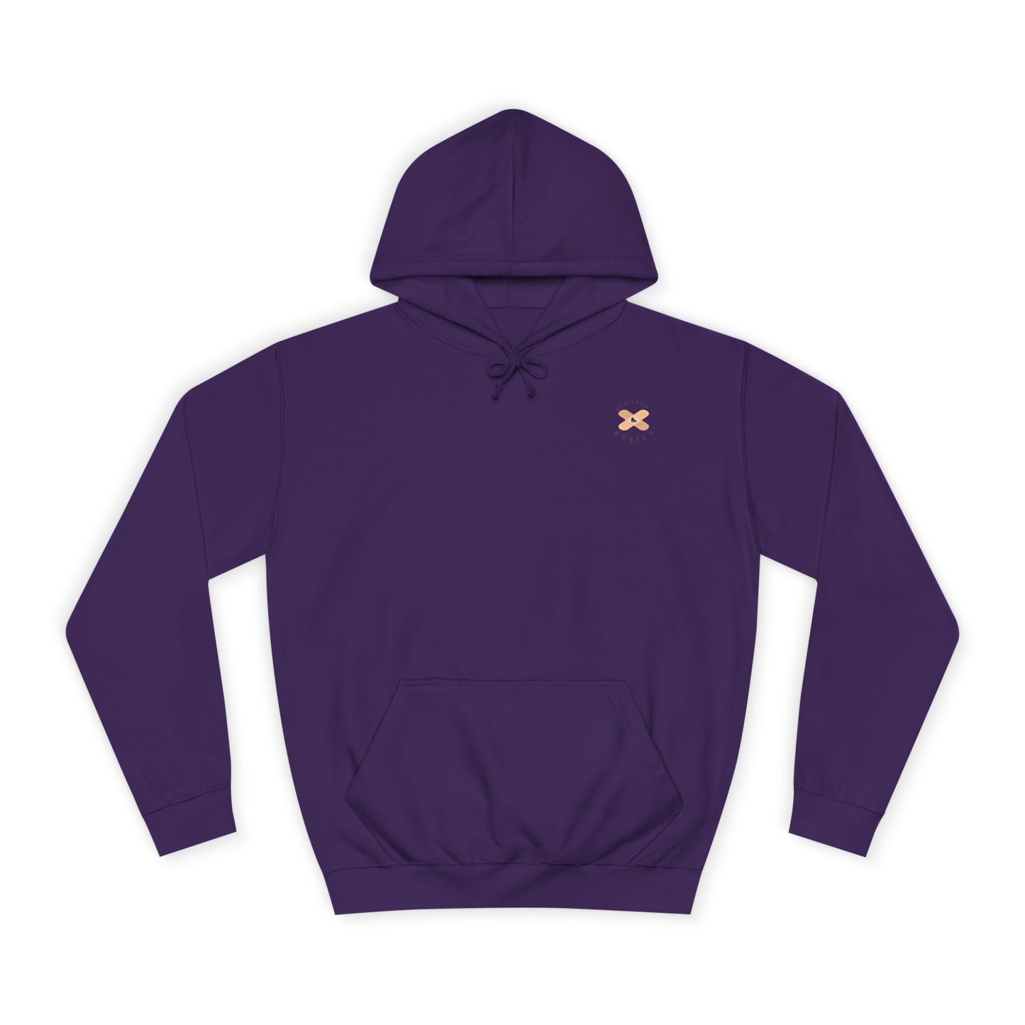Colorful Unisex College Hoodie, Trendy Casualwear, College Apparel for Students, Unique Graphic Hoodie, Perfect for Gifts