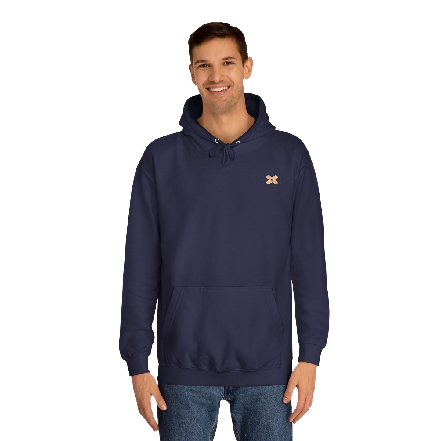 Colorful Unisex College Hoodie, Trendy Casualwear, College Apparel for Students, Unique Graphic Hoodie, Perfect for Gifts